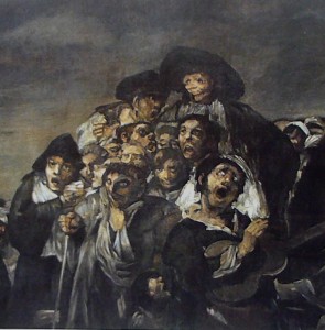 Francisco Goya, Le Pélerinage de san Isidro (détail), 1823