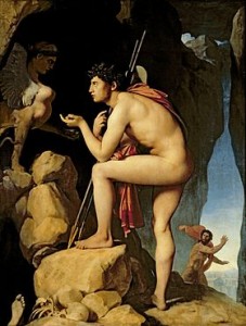 Ingres, Oedipe et le Sphinx, 1808 