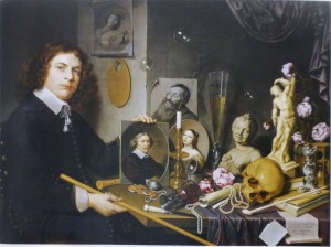 David Bailly, Autoportrait avec les symboles de la vanité, 1651