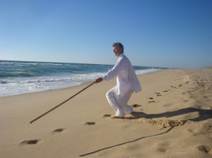 tai chi au bâton